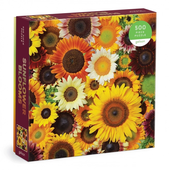 Galison Sunflower Blooms Puzzle 500 Pieces