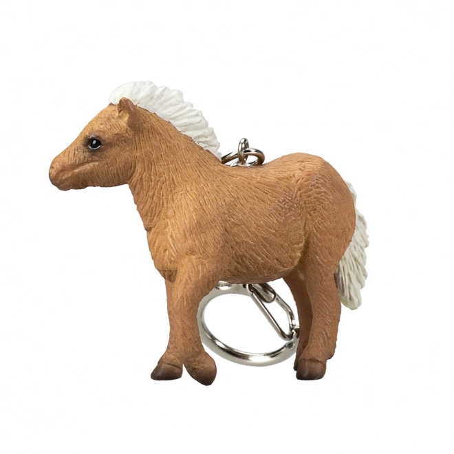 Shetland Pony Foal Keychain