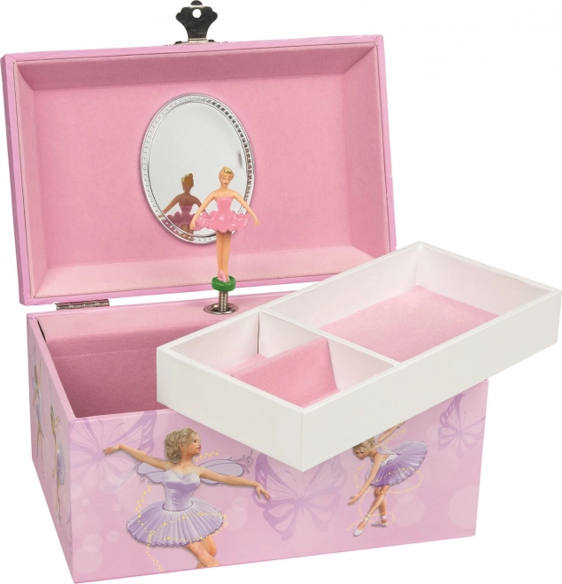 Music Jewelry Box Butterfly Dance