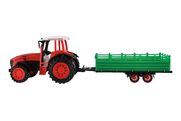 Farm Tractor with Trailer and Rotavator Toy