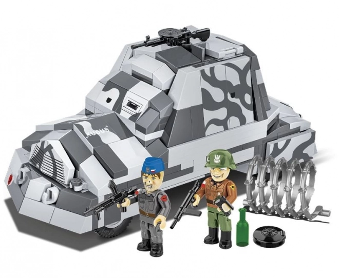 Warsaw Uprising Armored Car Kubuś Building Set