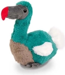 Plyšový vták Dodo 10x18 cm pre deti od narodenia