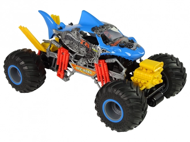 Blue Remote Controlled Shark Off-Road Car