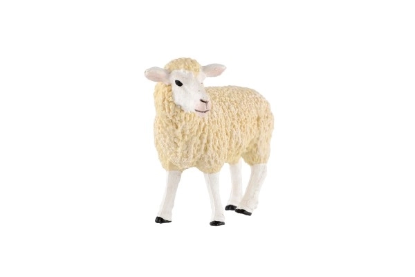 Farm Sheep Figurine 8cm