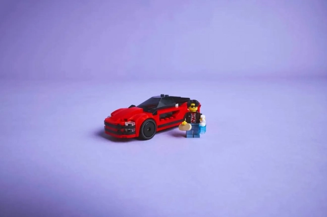 Lego City Red Sports Car