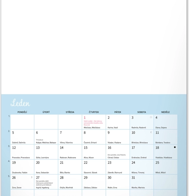 Creative Family Calendar 2026