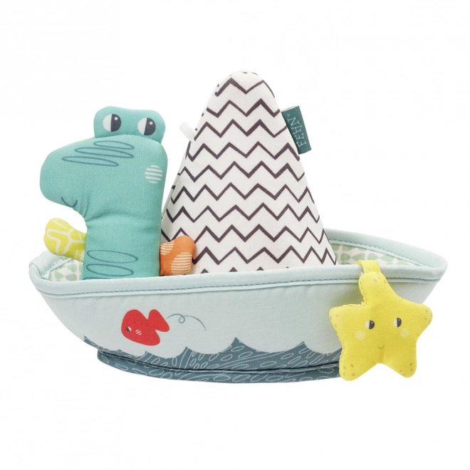 Finger Puppet Bath Boat by Splash Play