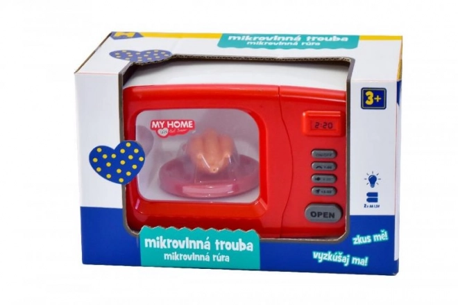 Microwave Toy with Lights and Sounds