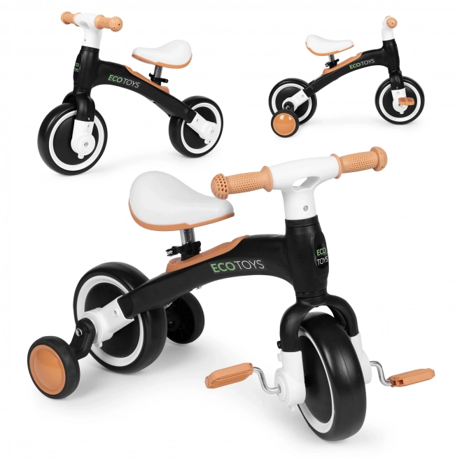3-in-1 Balance Bike with Pedals - ECOTOYS