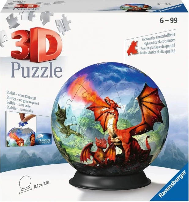 Ravensburger 3D Puzzleball Mystic Dragon