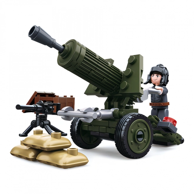 World War II Anti-Tank Cannon Building Set