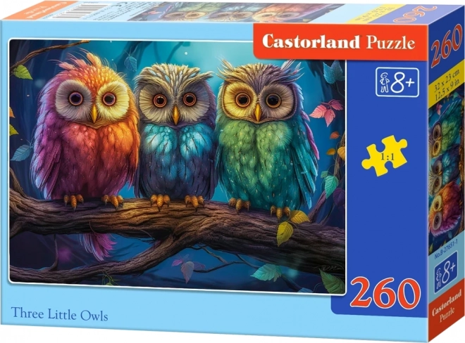 Castorland Puzzle Three Little Owls