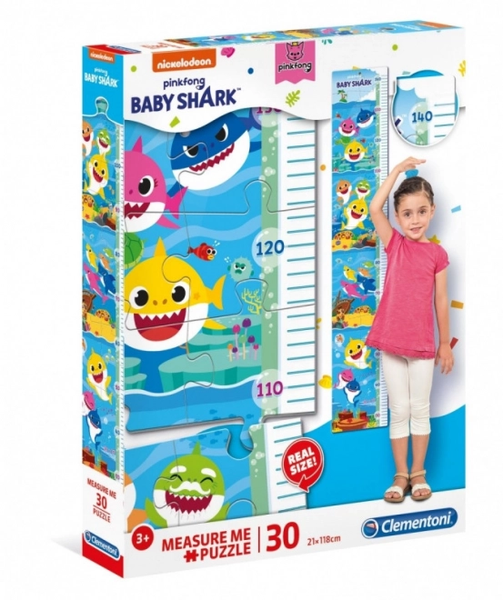 Baby Shark Children's Growth Chart Puzzle