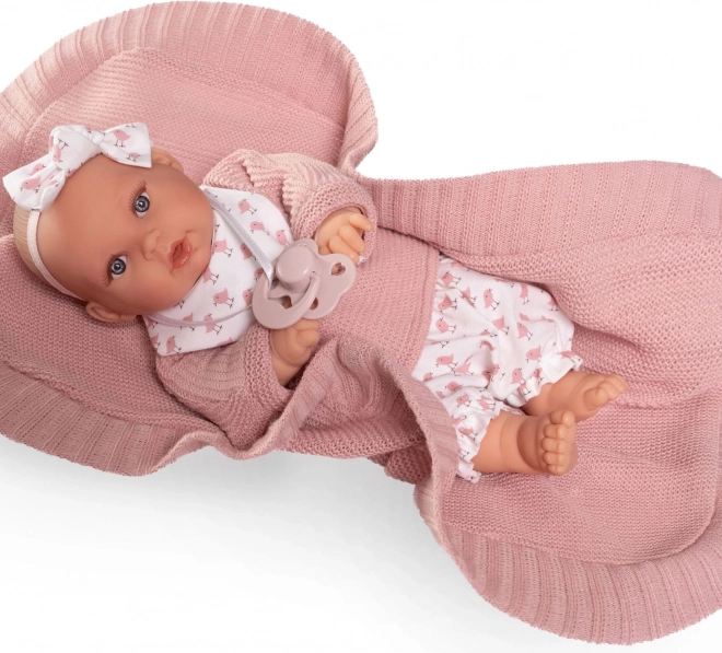 Poupée Réaliste Kika avec sons et corps souple 27 cm