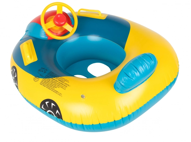 Inflatable Baby Float with Steering Wheel