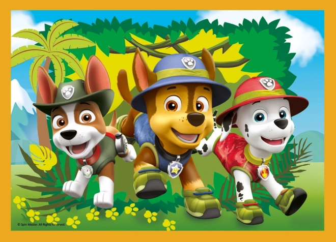 Summer Paw Patrol Puzzle Set by Trefl