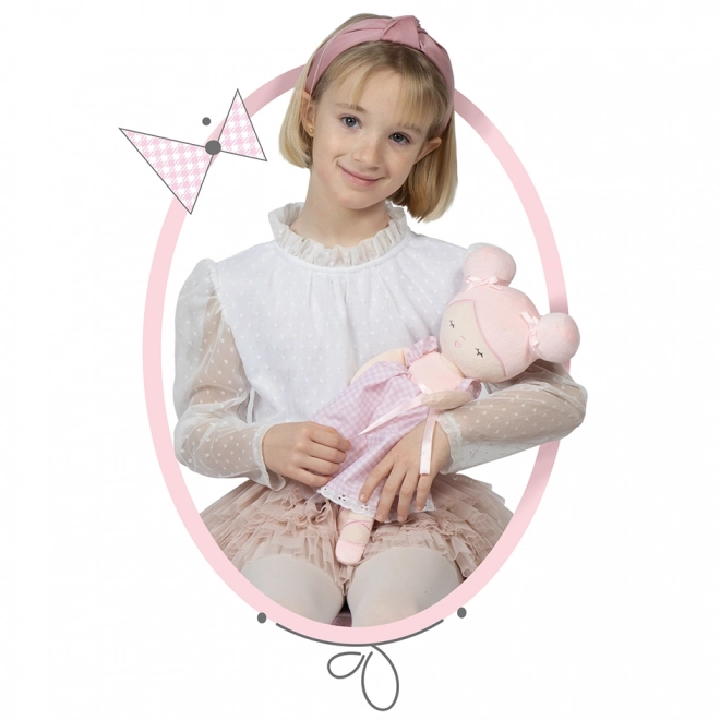 Plush Doll Niza with Cradle