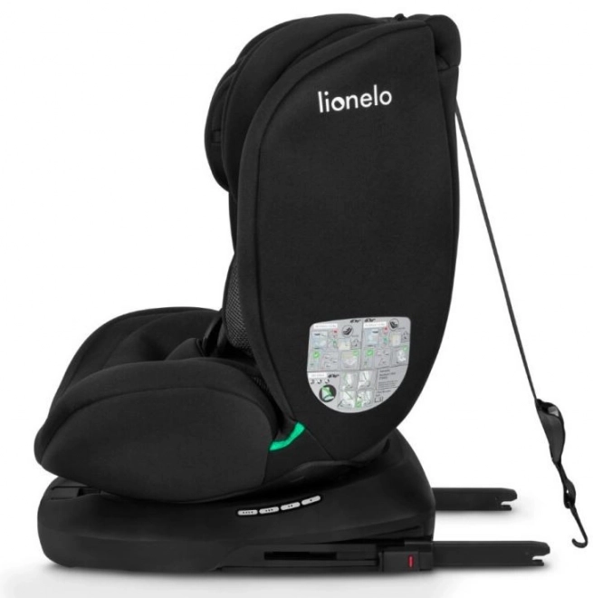 Lionelo Rotating Car Seat Bastiaan i-Size 40-150 cm Black Grey – Black Carbon