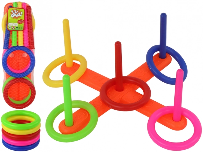 Colorful Ring Toss Game