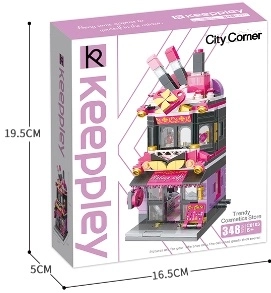 City Corner Cosmetic Shop Building Set