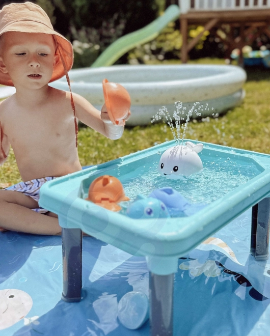Woopie 3-in-1 Water Table Sandbox Fishing Game Playset