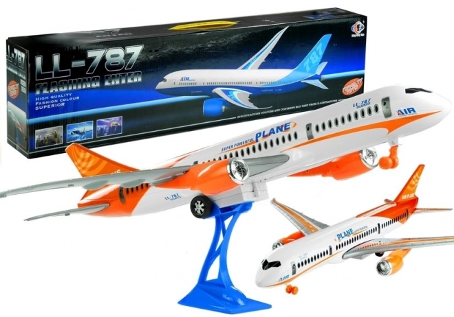 Passenger Airplane Toy with Stand