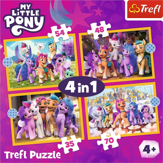 Puzzle 4-in-1 Meet My Little Pony