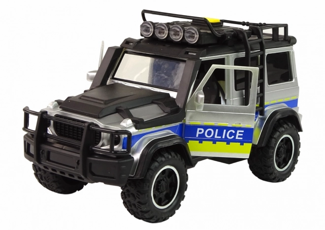 Off-Road Police Car with Friction Drive