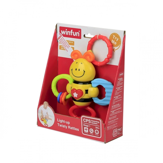 Joyful Animals Bee Rattle