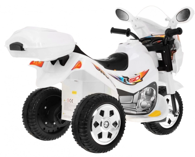 Tricicletă BJX-088 motocicletă electrică + sunete + lumini – Bílá