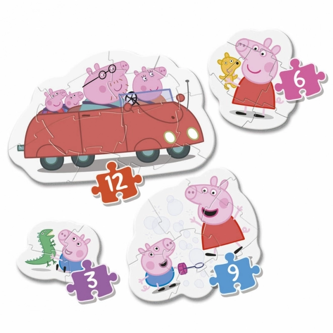 Clementoni My First Puzzle Peppa Pig 4-in-1