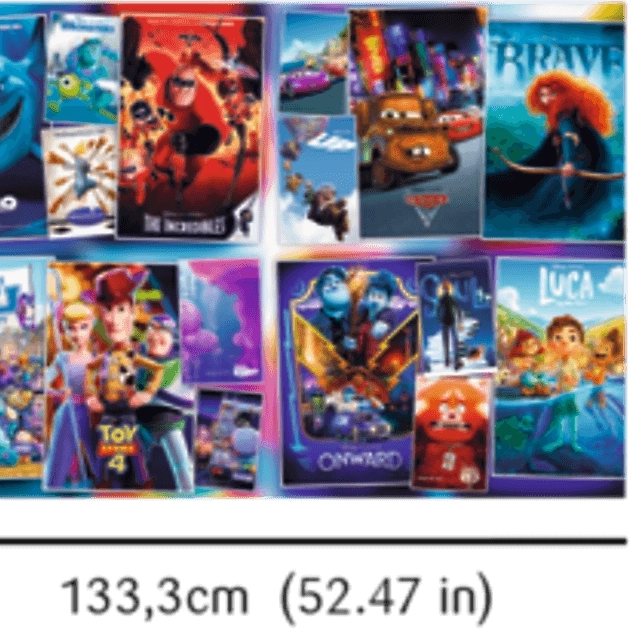 TREFL Puzzle Galerie Épique Disney Pixar 6000 pièces