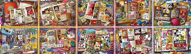 40,000 Piece Puzzle with Mickey Through the Years