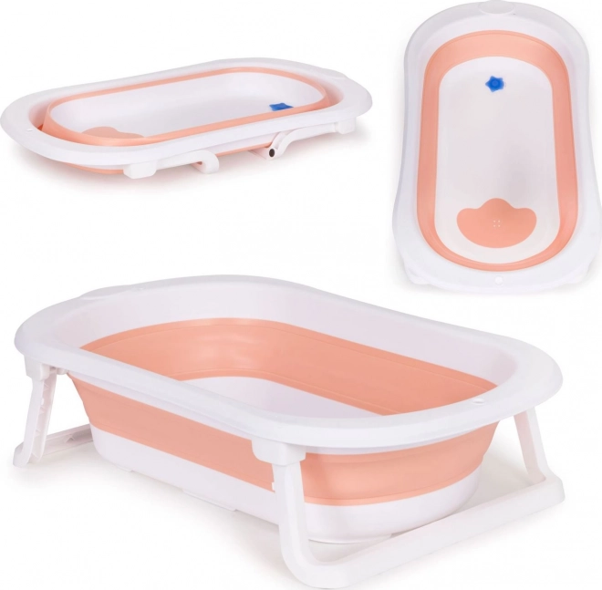 Ecotoys Foldable Baby Bathtub, Pink