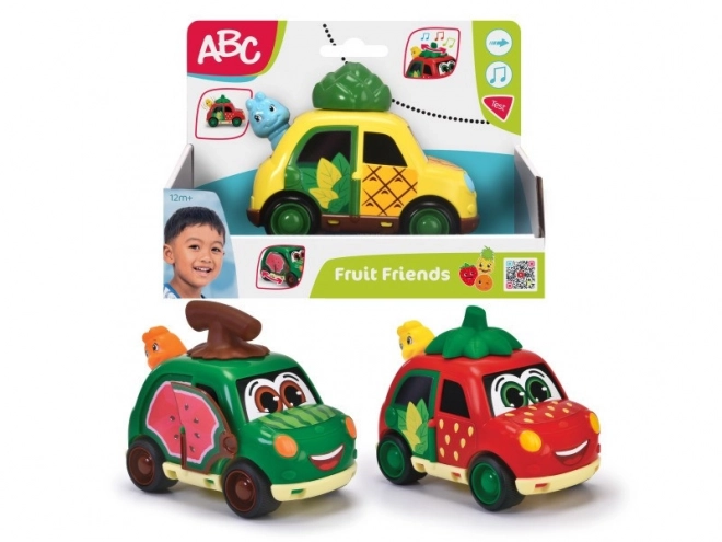 ABC Fruit Friends Car 12cm