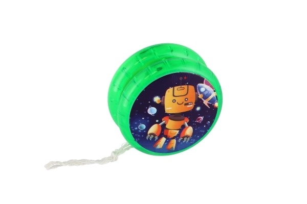 Jojo Light-Up Twin Robot Yoyo