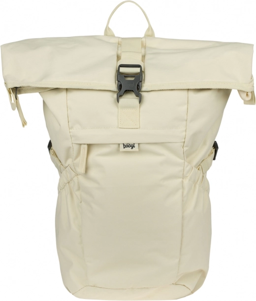 Beige Baagl Roll Backpack
