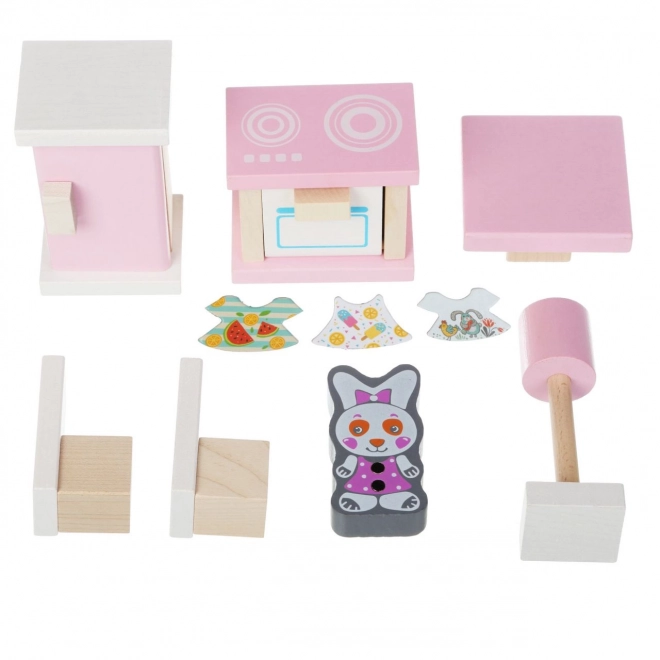 Cubika Dollhouse Kitchen Set