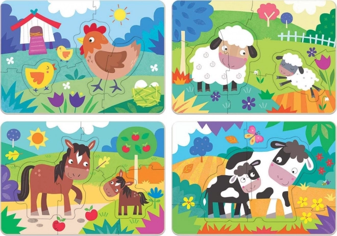 Educa My First Animal Parent and Baby Puzzle