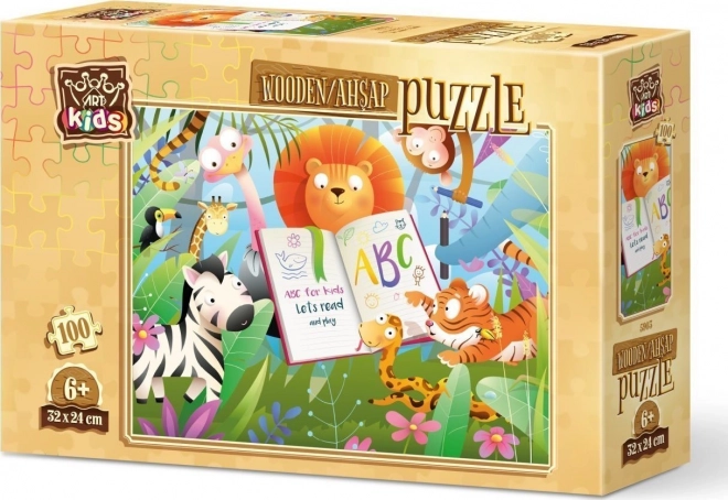 Art Puzzle Forest School Wooden Puzzle