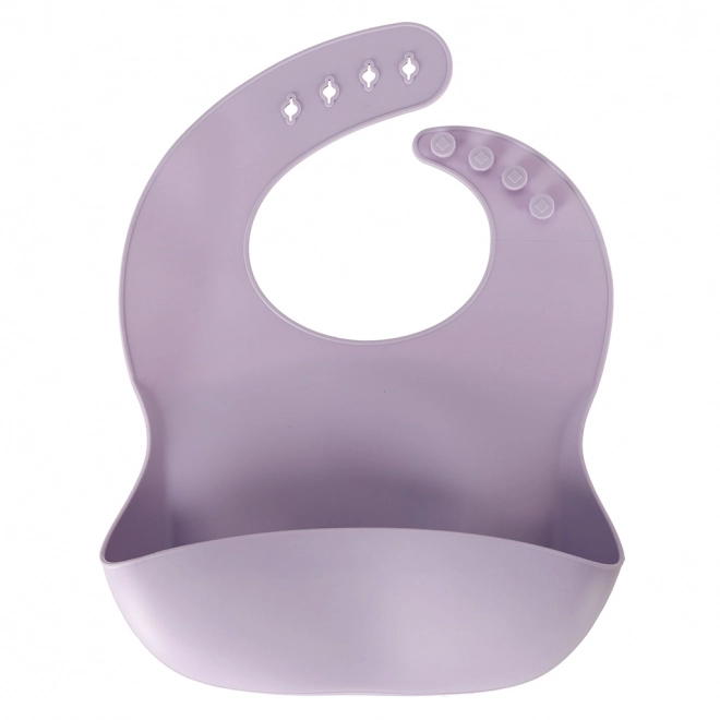 Silicone Dinnerware Set For Infants And Toddlers - Purple