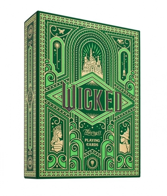 Wicked Themed Playing Cards - Emerald City Edition