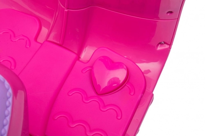 Kinder-Dreirad-Roller Eisdiele rosa