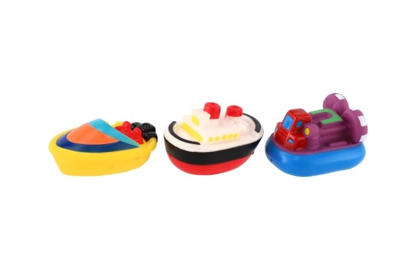 Colorful boats for bath fun