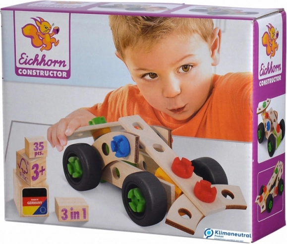Eichhorn Constructor Building Set Race Car 35 pieces