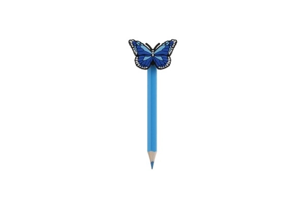 Colorful Pencils with Butterfly Decorations