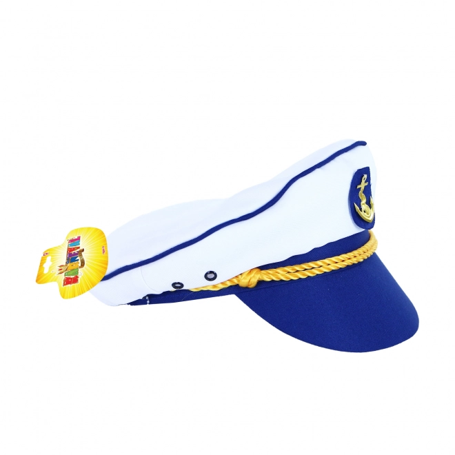 Children's Sailor Captain Hat Blue