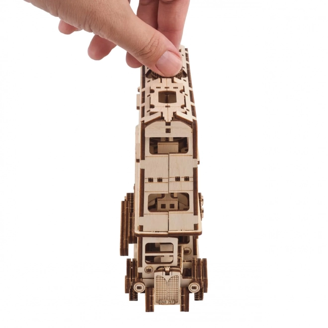 Ugears 3D Wooden Mechanical Puzzle Knight Bus from Harry Potter