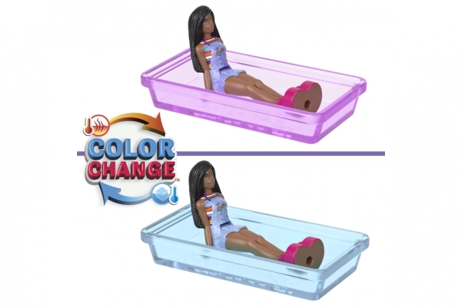 Barbie miniatűr barbieland lakókocsi játékkészlet