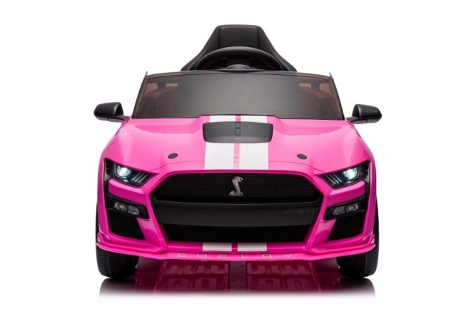 Battery-Powered Ford Mustang GT500 Shelby Pink